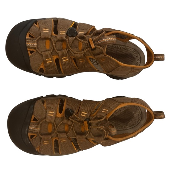 Keen Newport H2 Hiking Sandal men’s size 9 Outdoor Shoes Waterproof tan & black - Picture 15 of 16